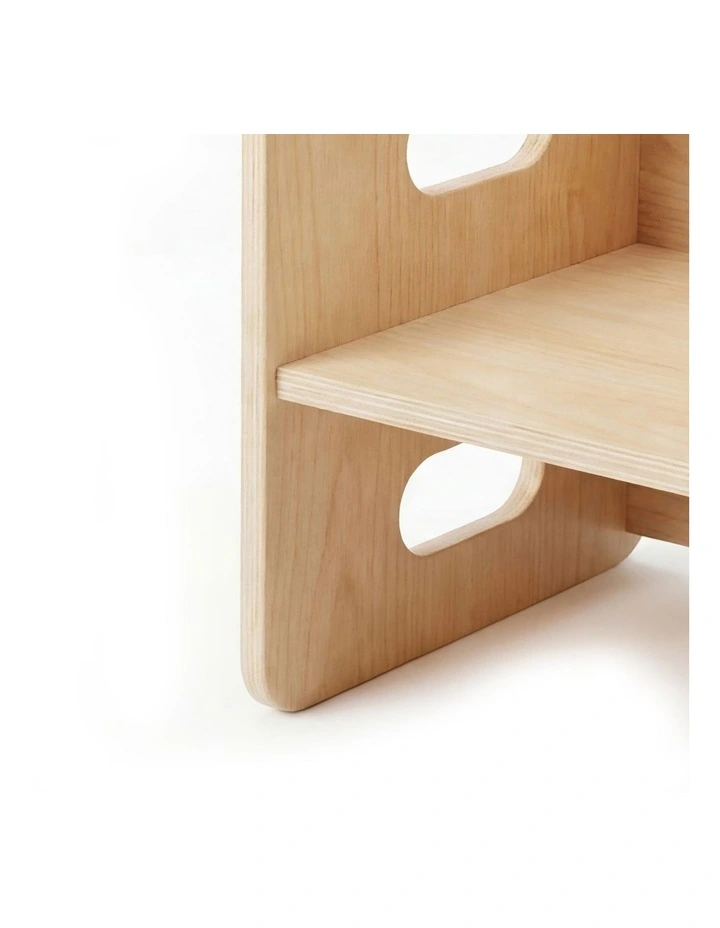 Levede Kids Table and Chair Set Dining Adjustable Toddler Activity Desk Wood image 6