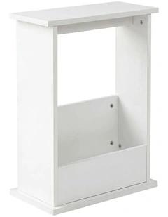 Levede Narrow End Table Modern Office Side Table Magazine Rack Bedside Storage