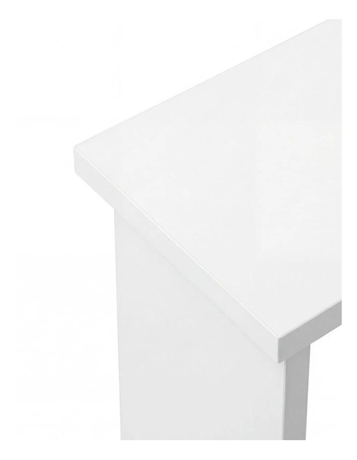 Levede Narrow End Table Modern Office Side Table Magazine Rack Bedside Storage image 4