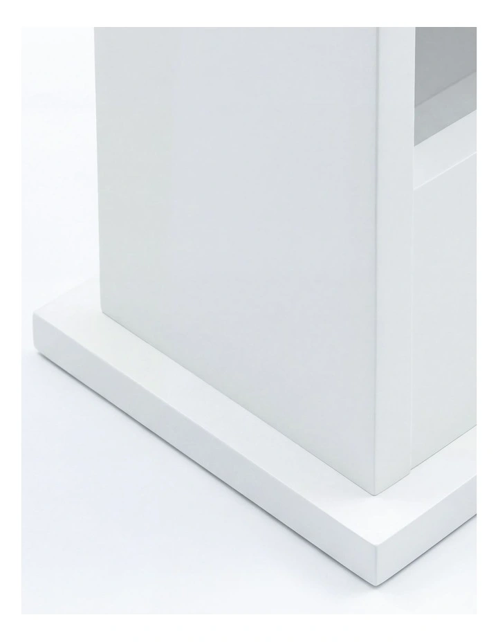 Levede Narrow End Table Modern Office Side Table Magazine Rack Bedside Storage image 6
