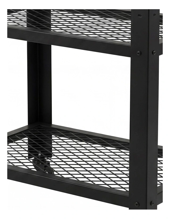 Levede Outdoor Kitchen Cart Mobile BBQ Grill Trolley Stainless Steel Prep Table image 6