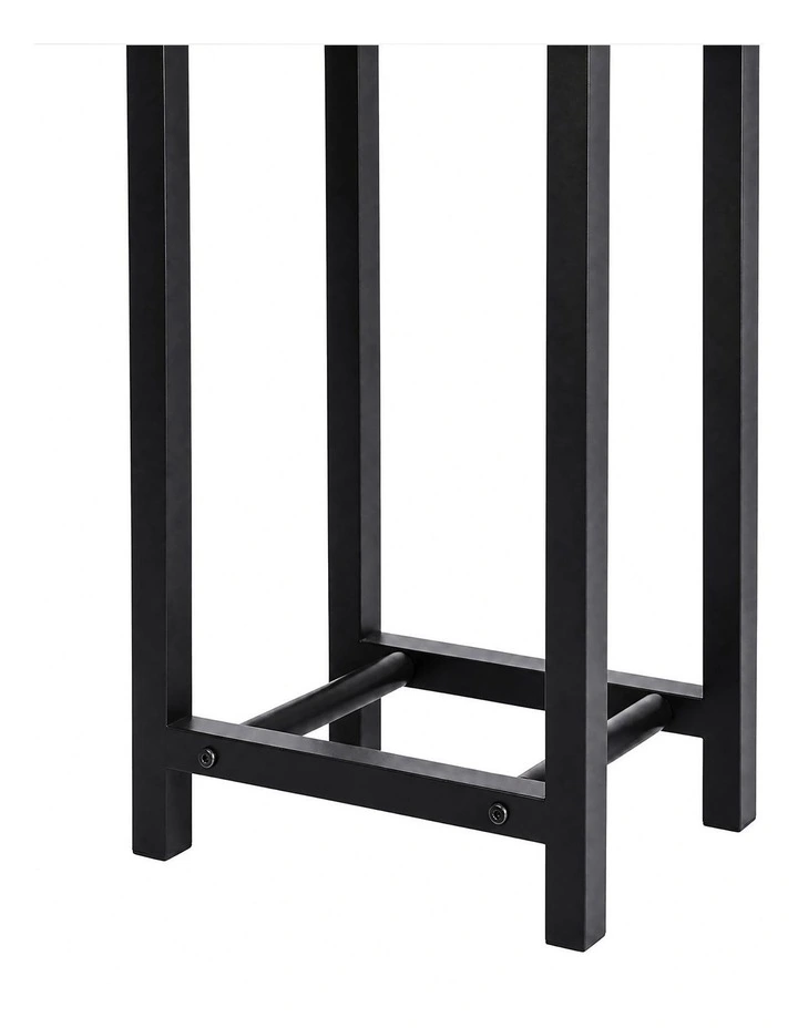 Levede Firewood Rack Metal Outdoor Storage Log Holder Fireplace 30 x 22 x 59cm image 4