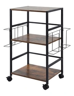 Levede Record Player Stand with Storage Vinyl Record Holder with Display Area