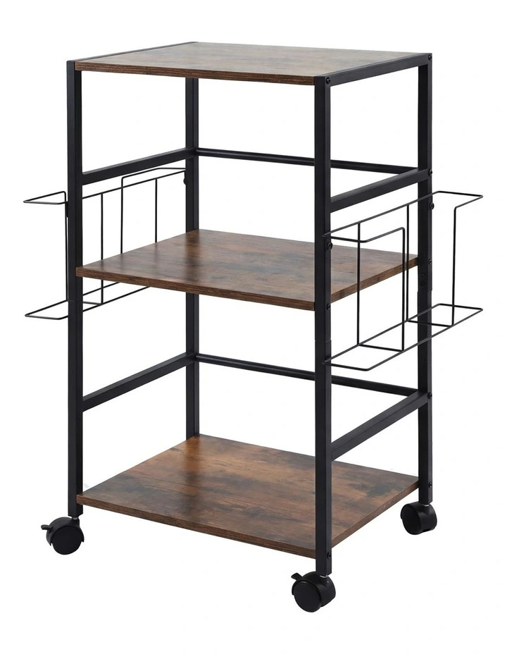 Levede Record Player Stand with Storage Vinyl Record Holder with Display Area image 1