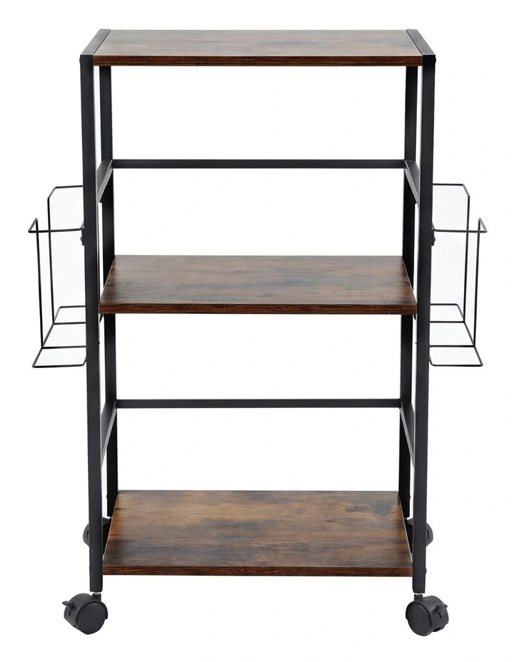Levede Record Player Stand with Storage Vinyl Record Holder with Display Area image 2