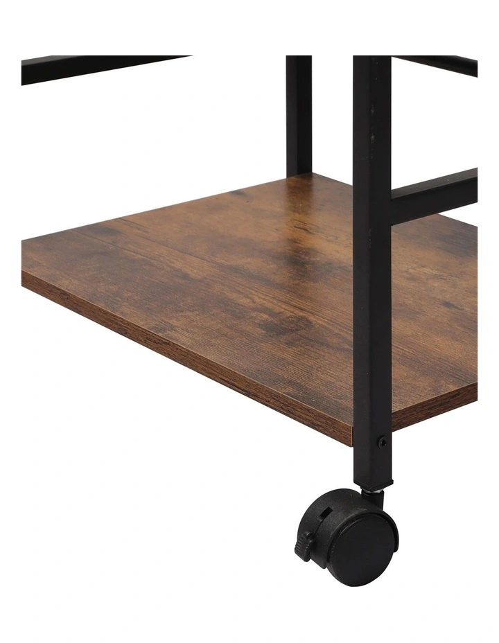 Levede Record Player Stand with Storage Vinyl Record Holder with Display Area image 4