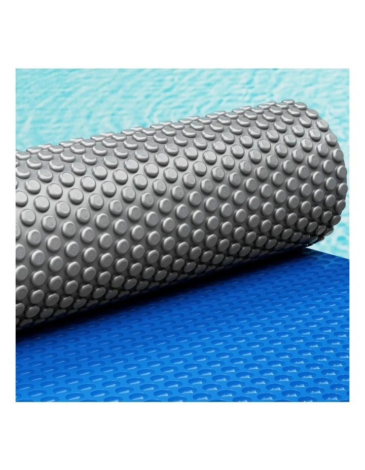 Aquabuddy Pool Cover 600 Micron 11x6.2m Swimming Pool Solar Blanket Blue Silver image 4