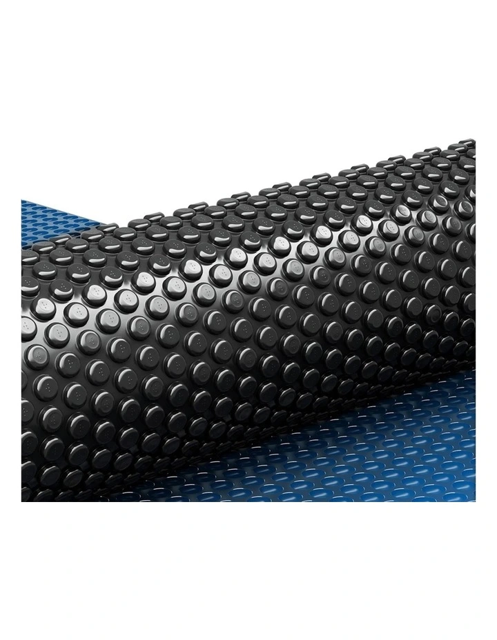 Aqua Buddy Pool Cover 600 Micron 9.5x5m Swimming Pool Solar Blanket Blue Black image 2