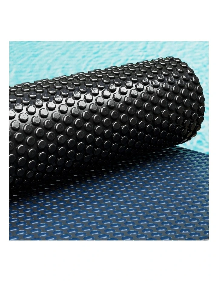 Aquabuddy Pool Cover 600 Micron 8.5x4.2m Swimming Pool Solar Blanket Blue Black image 4