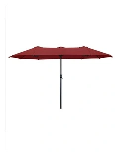 Mountview Large Double-Sided Patio Umbrella Outdoor Sunshade