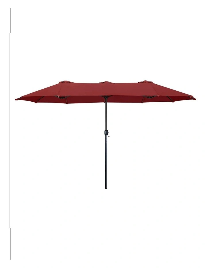 Mountview Large Double-Sided Patio Umbrella Outdoor Sunshade image 1