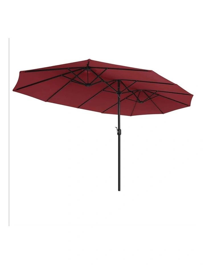 Mountview Large Double-Sided Patio Umbrella Outdoor Sunshade image 2
