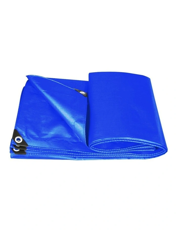 Manan Heavy Duty Tarp Tarpaulin 200GSM Waterproof Camping 7.3x9.15m image 2