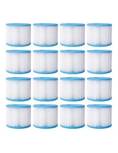 Cleanflo 16 Pcs Type VI Filter Cartridge Spa Hot Tub Filter Replacement Washable