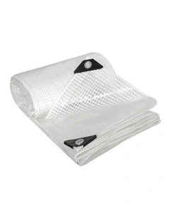 Manan Heavy Duty Tarp Tarpaulin 200GSM Waterproof Camping 6.1x6.1m