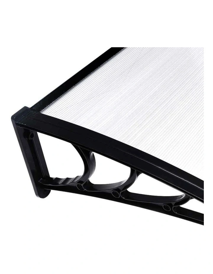 Mountview Window Door Awning Outdoor UV Rain Cover DIY 1x1.5m image 4