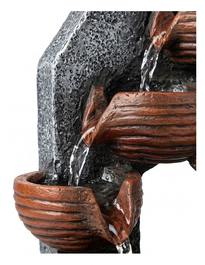 Spector Desktop Fountain LED Tabletop Zen Mini Water Fountain Office Living Room image 5