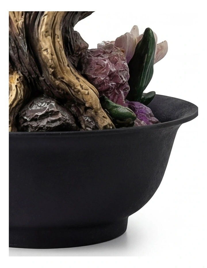 Spector Tabletop Water Fountain LED Colour Changing Bird Indoor Desktop AU Plug image 5