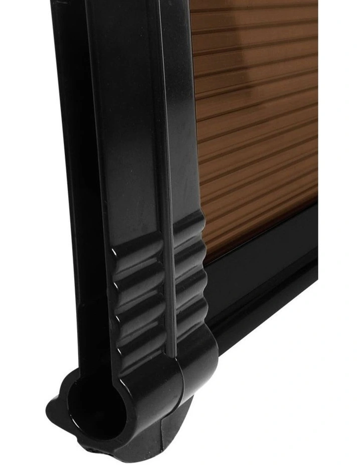 Mountview Window Door Awning Outdoor Sun Rain Shield Cover 1x4m image 6