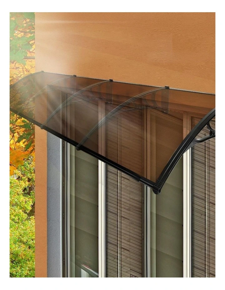 Mountview Window Door Awning Outdoor Sun Rain Shield Cover 1x4m image 7