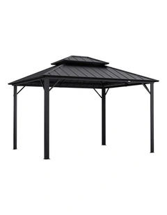 Yardtopia Aspendale 3m x 3.6m Metal Gazebo Set
