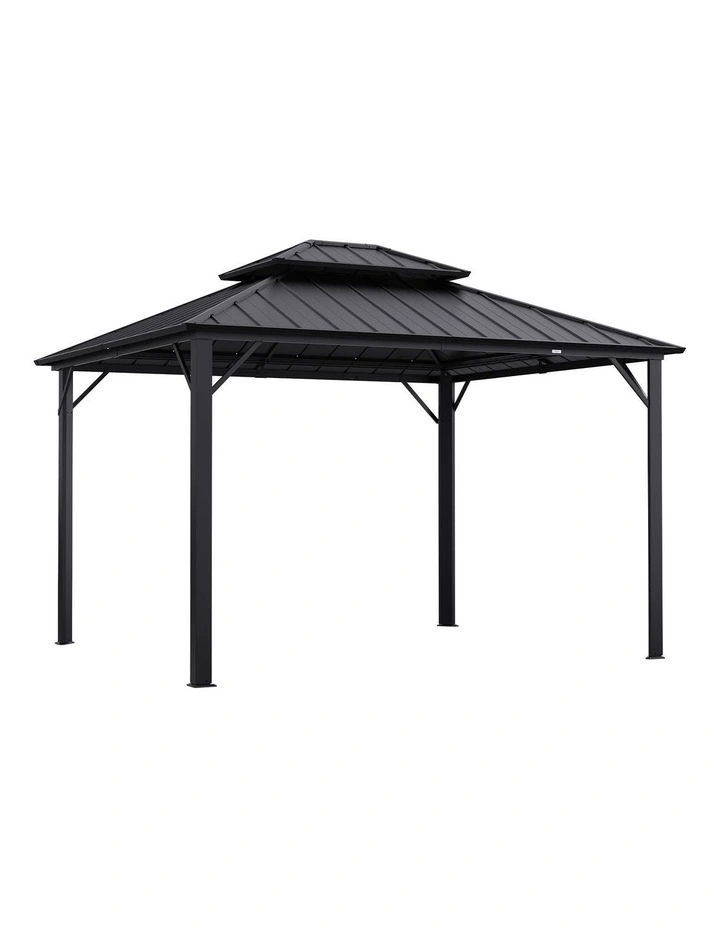 Yardtopia Aspendale 3m x 3.6m Metal Gazebo Set image 1