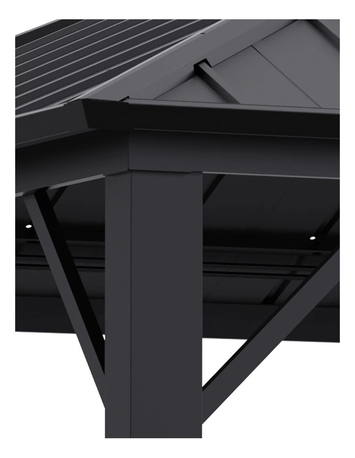 Yardtopia Aspendale 3m x 3.6m Metal Gazebo Set image 3