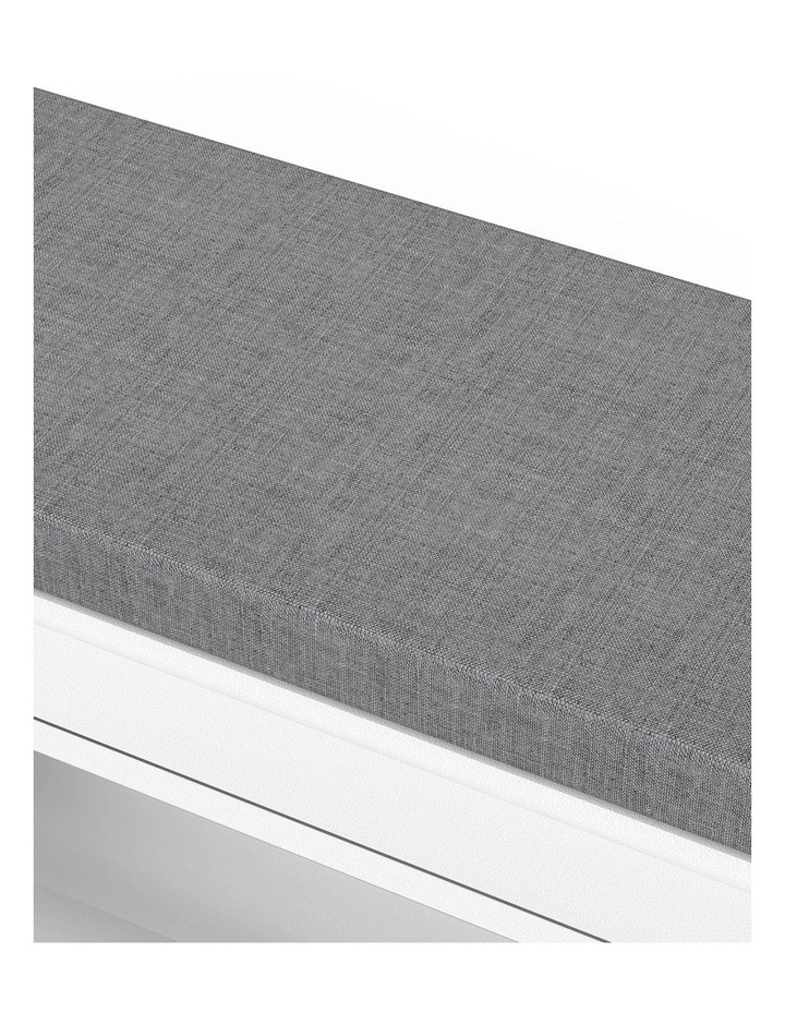 Levede 60cm Shoe Rack Storage Cabinet Bench Cosy Padded Seat Organiser Cupboard image 4
