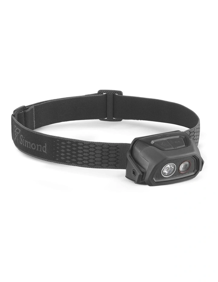 Decathlon | Rechargeable headlamp HL500 USB V3 - Black image 1