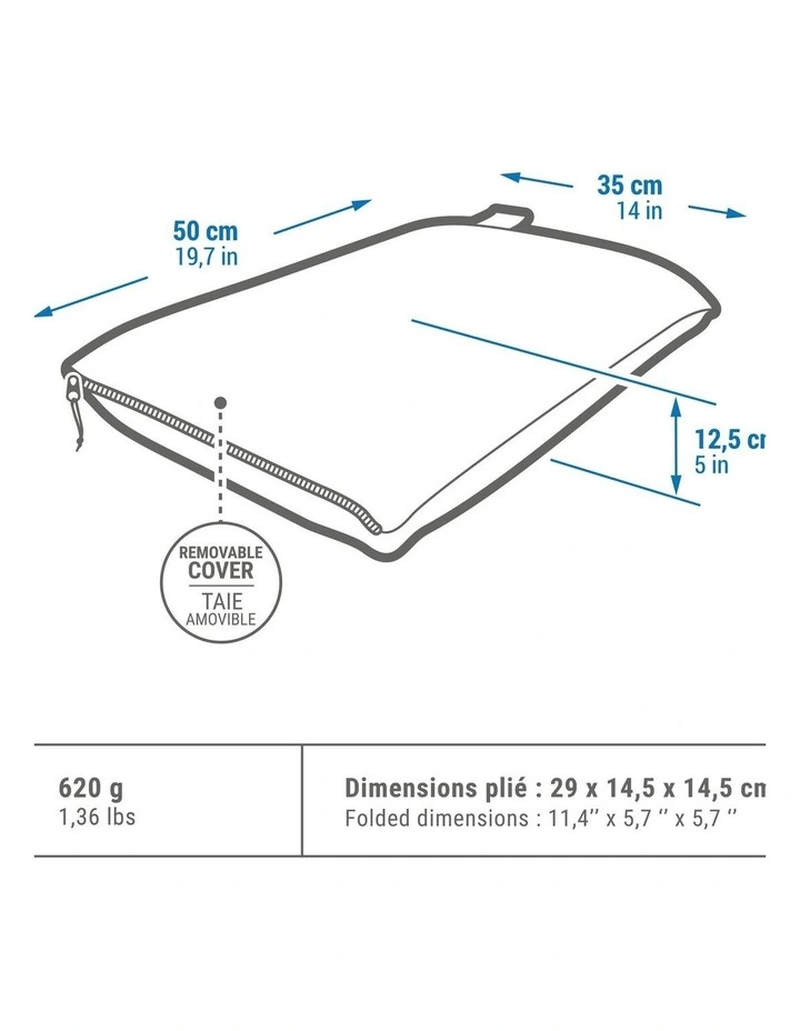 Decathlon | CAMPING PILLOW ULTIM COMFORT image 3