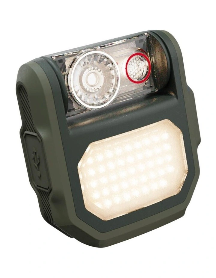 Decathlon | Simond Multi-usage 200 Lumens Headlamp, Ml - Khaki image 7