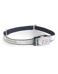 Decathlon | Rechargeable headlamp 150 lumens, UL500 USB-C-grey
