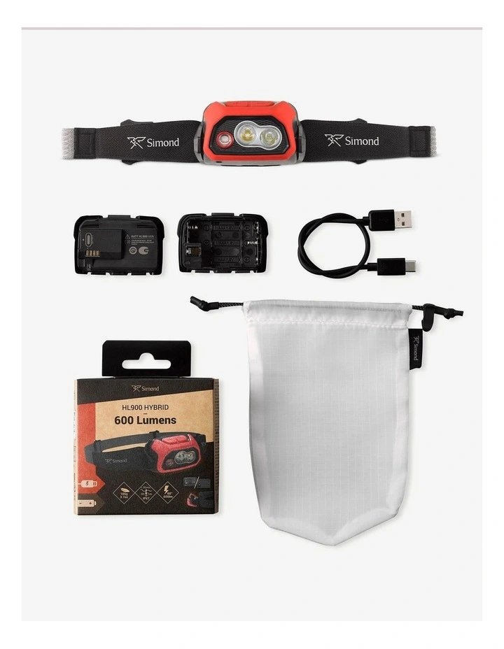 Decathlon | Rechargeable Head Torch - 600 lumen - HL900 USB V3 image 2