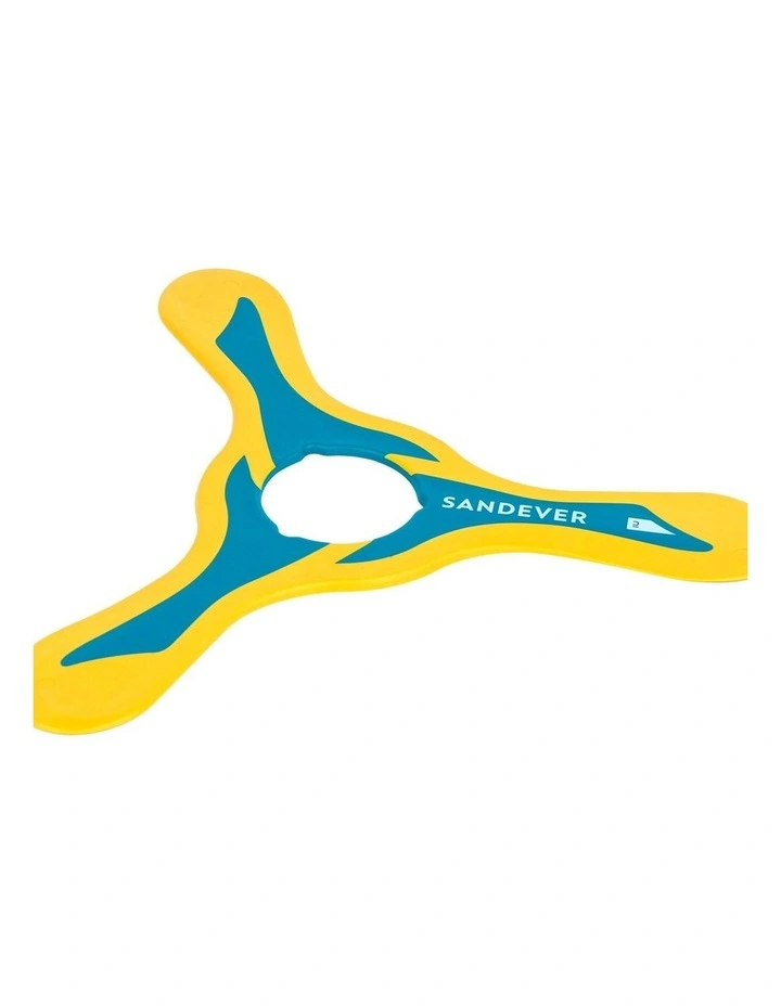 Decathlon | Right-Handed Tri-Blade Boomerang 15m Soft Foam Edge image 4