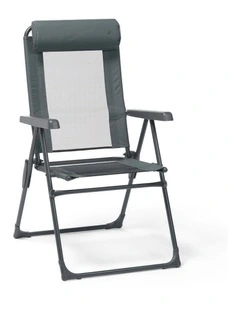 Decathlon | Reclining camping armchair, foldable and comfortable