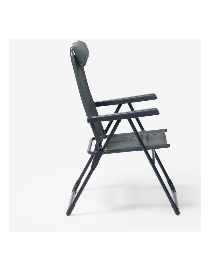 Decathlon | Reclining camping armchair, foldable and comfortable image 4