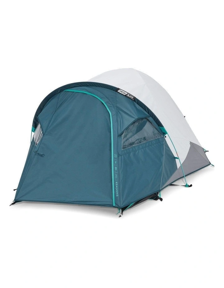 Decathlon | Camping tent MH100 XL - 2-P - Fresh&Black image 1