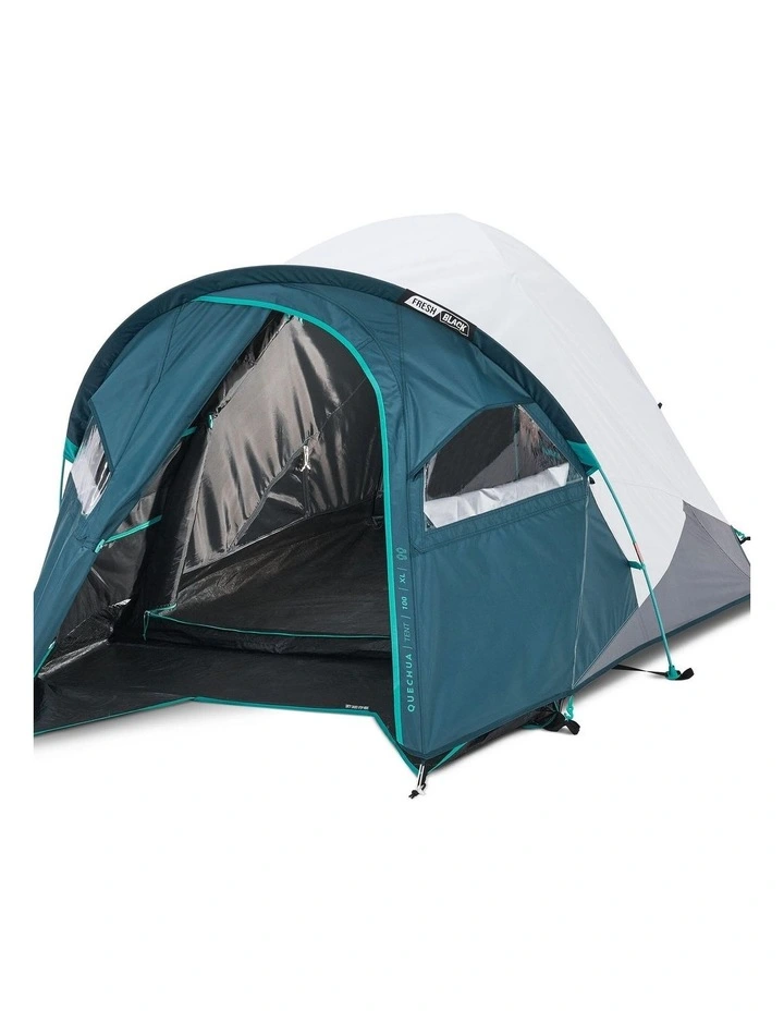 Decathlon | Camping tent MH100 XL - 2-P - Fresh&Black image 2
