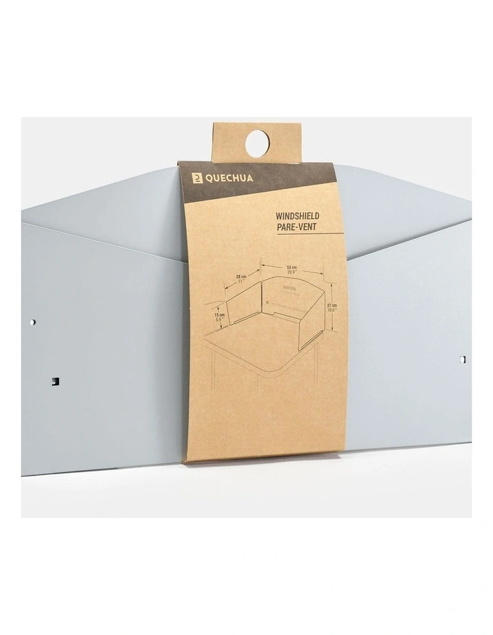 Decathlon | Adjustable Windshield for a Campsite Cooking Table or Worktop image 3