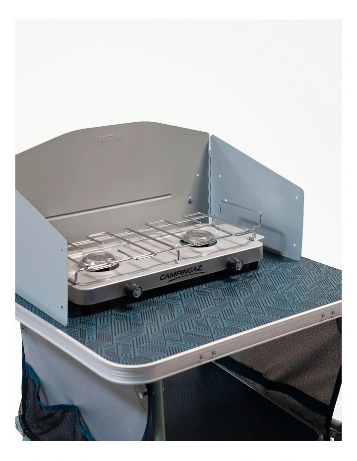 Decathlon | Adjustable Windshield for a Campsite Cooking Table or Worktop image 6