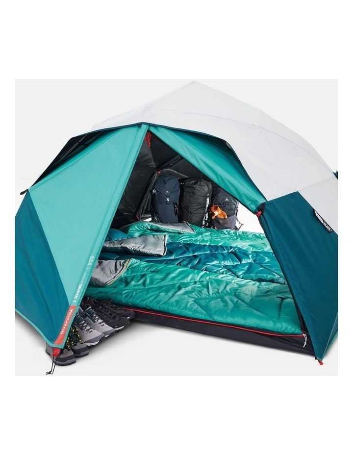 Decathlon | Instant 3-person camping tent, 2 Seconds Easy Fresh & Black image 3