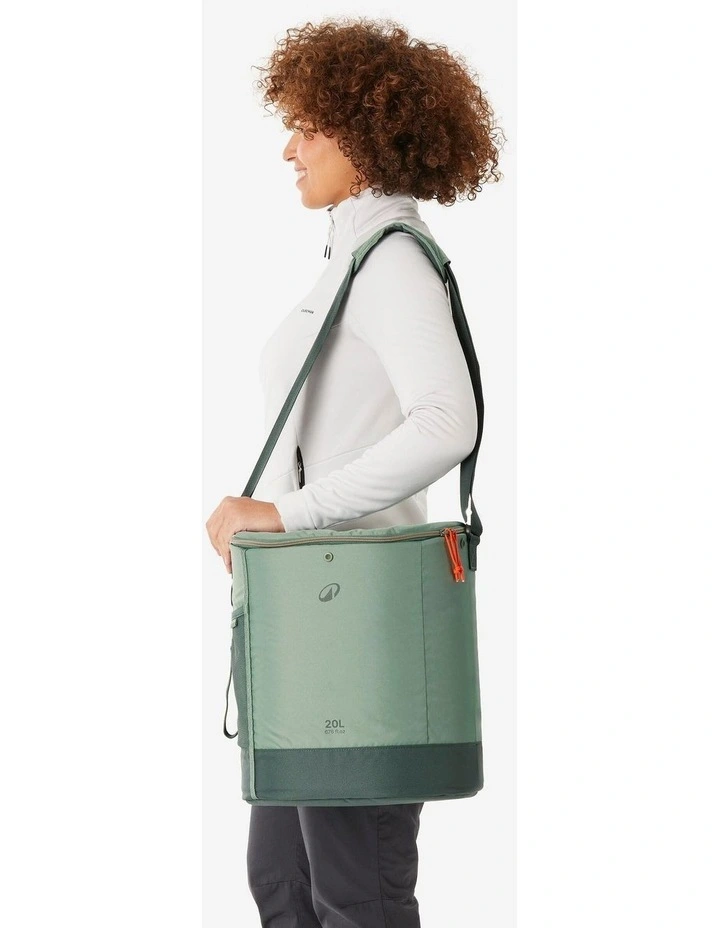 Decathlon | Flexible, Insulated, Compact Cooler Box 100 20 Litres for Camping image 3