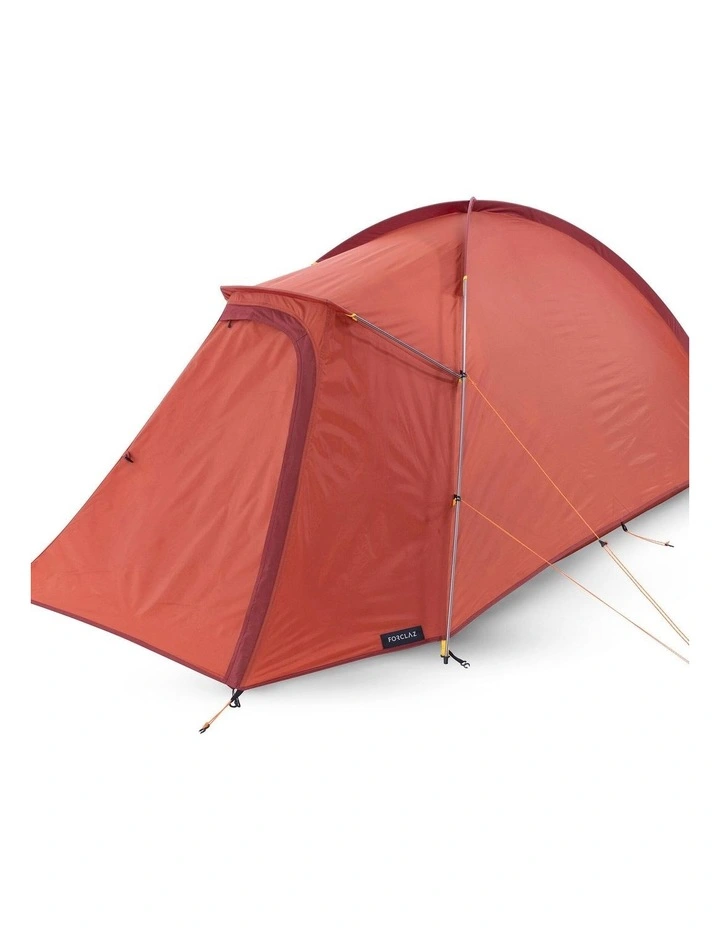 Trekking 3 Seasons Freestanding 2-Person dome - Tent Trek 100 - Orange image 2