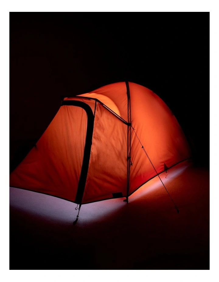 Trekking 3 Seasons Freestanding 2-Person dome - Tent Trek 100 - Orange image 3
