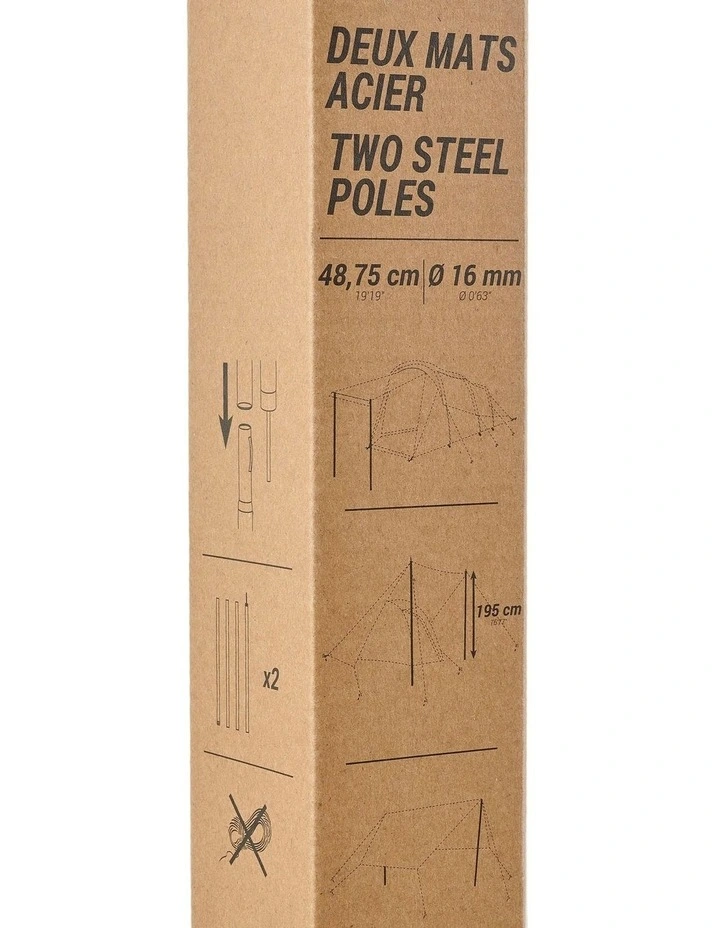 Decathlon | Set of 2 Camping Poles image 4