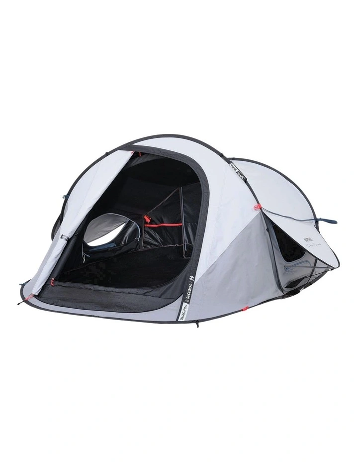 Decathlon | Camping tent 2 Seconds - 2-Person - Fresh&Black image 1