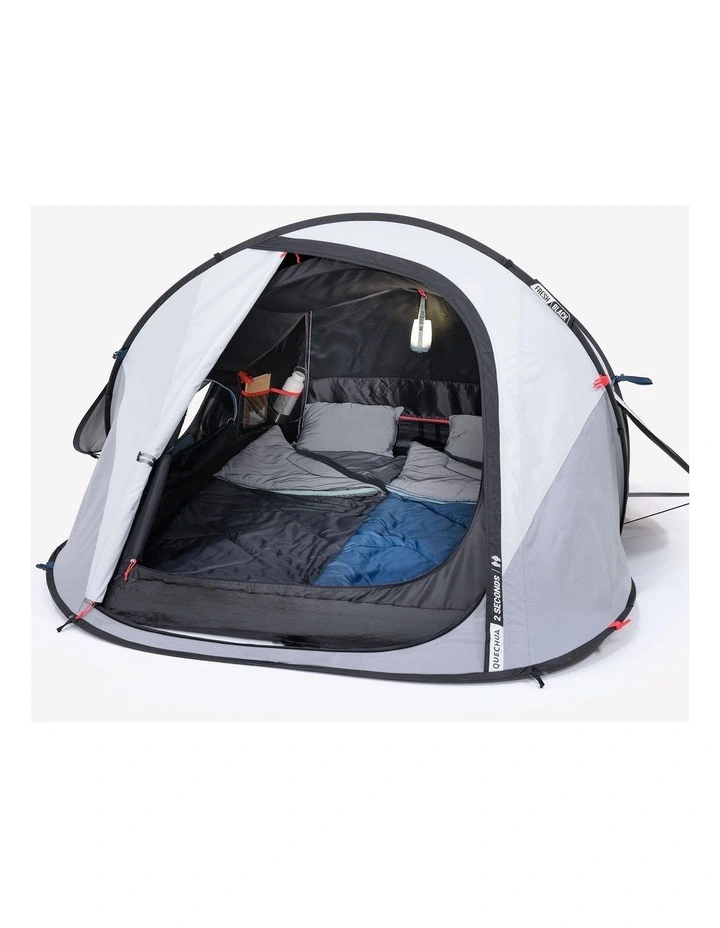 Decathlon | Camping tent 2 Seconds - 2-Person - Fresh&Black image 4