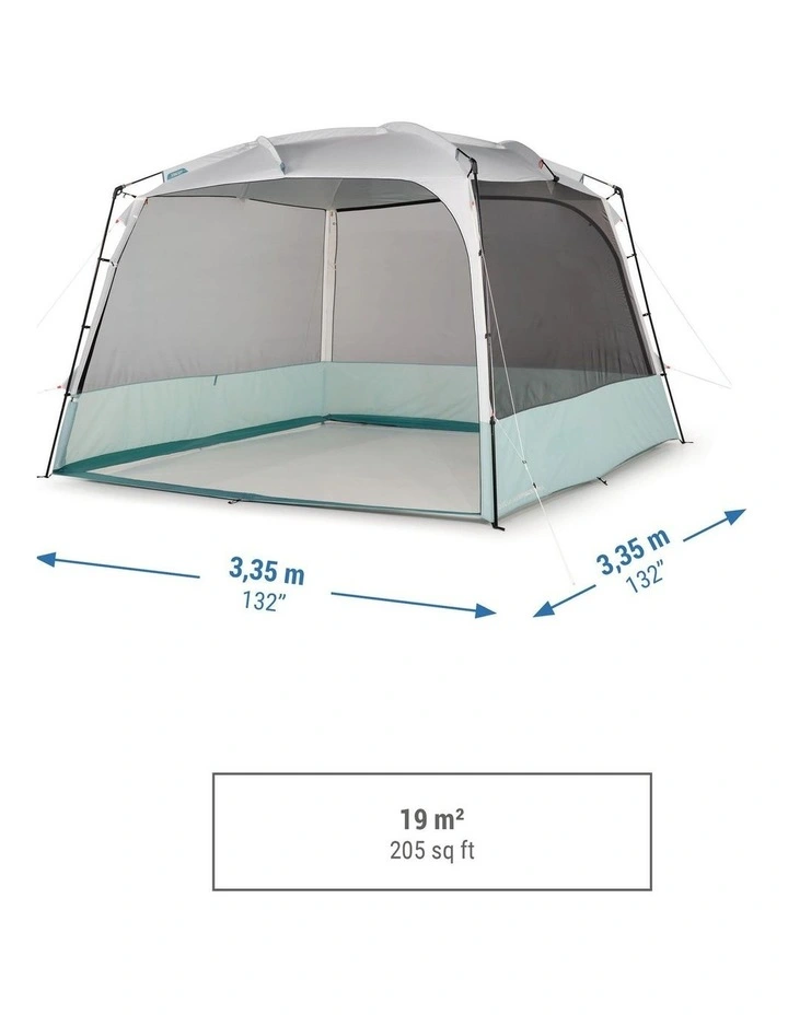 Decathlon | Camping Living Room with poles - Base Arpenaz ULTRAFRESH - 10 Person image 6