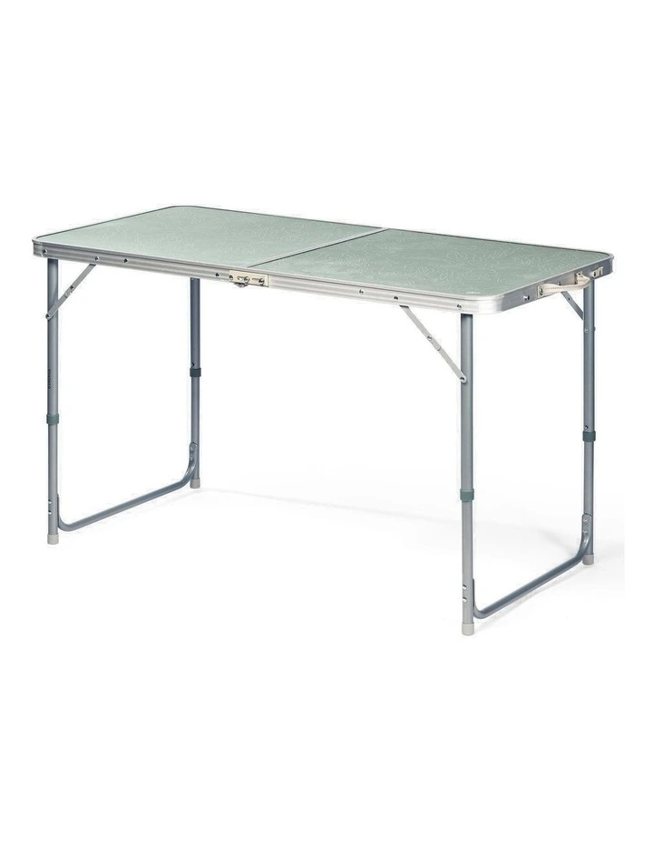 Decathlon | Folding camping table - 4 to 6 people - green image 1