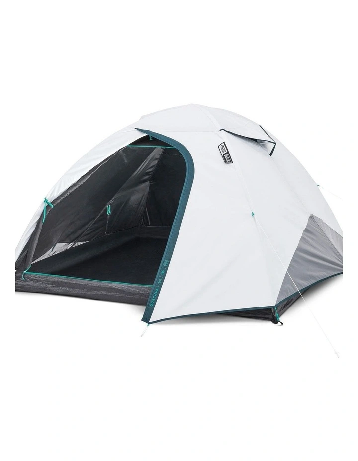 Decathlon | 3-person camping tent, MH100 - Fresh & Black image 1